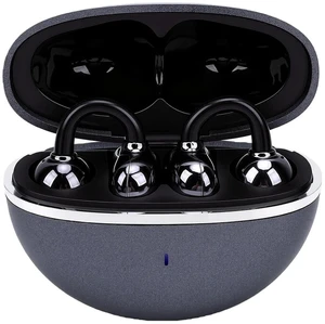 Clip On Earbuds, Bluetooth 6.0, Detachable Earrings (Black) Clip On Earbuds, Bluetooth 6.0, Detachable Earrings (Black)