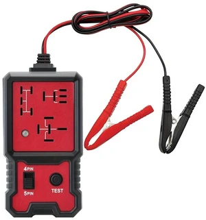 12V Relay Tester for 4 & 5 Pin Auto Relays Compact Diagnostic Tool with Battery Clips, Easy-to-Use Car Relay Analyzer for Electrical System Testing 12V Relay Tester for 4 & 5 Pin Auto Relays Compact Diagnostic Tool with Battery Clips, Easy-to-Use Car Relay Analyzer for Electrical System Testing