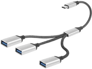 20CM USB-C OTG Y Splitter Cable, USB 3.0 Type C Male to 3-Port USB A Female Multiport Hub for Car, Laptop & PC 20CM USB-C OTG Y Splitter Cable, USB 3.0 Type C Male to 3-Port USB A Female Multiport Hub for Car, Laptop & PC