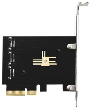 PCIe x4 to 6-Port SATA 3.0 Hard Drive Expansion Card PCI-E to SATA III Adapter, ASM1166 Chipset, 6 x 6Gbps SATA Ports for Desktop / Server / NAS PCIe x4 to 6-Port SATA 3.0 Hard Drive Expansion Card PCI-E to SATA III Adapter, ASM1166 Chipset, 6 x 6Gbps SATA Ports for Desktop / Server / NAS