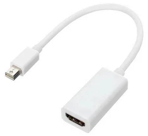Mini DP to HDMI Female Audio Video Adapter, Mini DisplayPort Converter Compatible with 2011-2015 Laptops Mini DP to HDMI Female Audio Video Adapter, Mini DisplayPort Converter Compatible with 2011-2015 Laptops