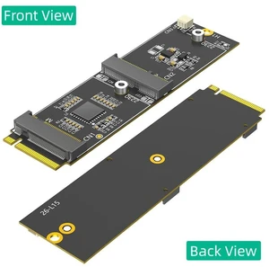 2-in-1 M.2 Key M NVMe SSD + E-Key WiFi / Bluetooth Combo Adapter Card M.2 to NVMe SSD + Wireless Module Converter for Desktop / Laptop 2-in-1 M.2 Key M NVMe SSD + E-Key WiFi / Bluetooth Combo Adapter Card M.2 to NVMe SSD + Wireless Module Converter for Desktop / Laptop