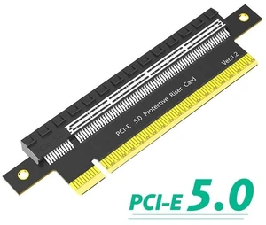 PCIe 5.0 x16 Test Riser Card 164-Pin PCI-E Extender, 64GB/s, Graphics Card Slot Protector / Extender for Desktop / Server / Workstation PCIe 5.0 x16 Test Riser Card 164-Pin PCI-E Extender, 64GB/s, Graphics Card Slot Protector / Extender for Desktop / Server / Workstation