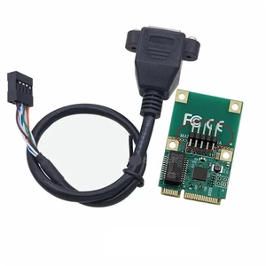 Mini PCIe Gigabit Network Card 1000M RJ45 Wired LAN Adapter for Desktop / Mini Computers, Full-Height / Half-Height Form Factor, 10/100/1000Mbps - Curved needle style Mini PCIe Gigabit Network Card 1000M RJ45 Wired LAN Adapter for Desktop / Mini Computers, Full-Height / Half-Height Form Factor, 10/100/1000Mbps - Curved needle style