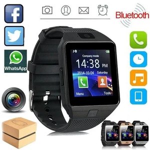 DZ09 Smart Watch Touch Screen, SIM Card Slot for Calling, Sports Fitness Tracker with Heart Rate / Blood Pressure / Sleep Monitor - black DZ09 Smart Watch Touch Screen, SIM Card Slot for Calling, Sports Fitness Tracker with Heart Rate / Blood Pressure / Sleep Monitor - black