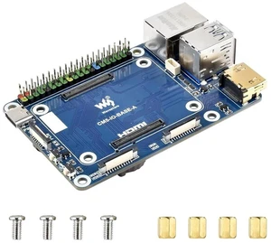Mini Base Board (A) Compatible with Raspberry Pi Compute Module 5,Suitable for Evaluating The Raspberry Pi CM5 Or Being Integrated Into End Products Mini Base Board (A) Compatible with Raspberry Pi Compute Module 5,Suitable for Evaluating The Raspberry Pi CM5 Or Being Integrated Into End Products