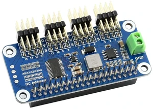 16 Channel 12-bit PWM Servo Driver HAT (B) Board PCA9685 Driver IIC Interface for Raspberry Pi 4/3B+/3B/Zero/Zero W/Zero WH and Jetson Nano 16 Channel 12-bit PWM Servo Driver HAT (B) Board PCA9685 Driver IIC Interface for Raspberry Pi 4/3B+/3B/Zero/Zero W/Zero WH and Jetson Nano