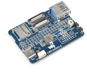 Nano Base Board (A) for Raspberry Pi Compute Module 5 Lite/eMMC,CM5 Mini Expansion Board,Integrate Multiple Peripheral Interfaces Nano Base Board (A) for Raspberry Pi Compute Module 5 Lite/eMMC,CM5 Mini Expansion Board,Integrate Multiple Peripheral Interfaces
