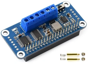 Motor Driver HAT for Raspberry Pi Zero/Zero W/Zero WH/2B/3B/3B+ Onboard PCA9685 TB6612FNG Driving Two DC Motors I2C Interface 5V 3A Motor Driver HAT for Raspberry Pi Zero/Zero W/Zero WH/2B/3B/3B+ Onboard PCA9685 TB6612FNG Driving Two DC Motors I2C Interface 5V 3A
