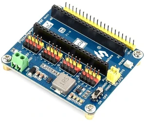 Servo Driver Module for Raspberry Pi Pico Ideal for Controlling Robotic Arm or Hexapod Walker 16-Channel Outputs 16-Bit Resolution Servo Driver Module for Raspberry Pi Pico Ideal for Controlling Robotic Arm or Hexapod Walker 16-Channel Outputs 16-Bit Resolution