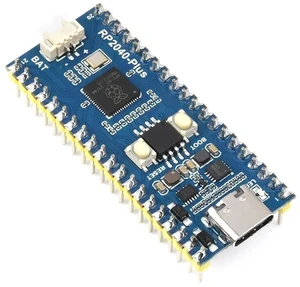 RP2040-Plus Mini Board with Pre-Soldered Header Pico-Like MCU Board Based on Raspberry Pi RP2040 Chip,Dual-core Arm Cortex M0+ Processor,USB-C Connector,16MB Flash,Higher Current DC-DC Chip RP2040-Plus Mini Board with Pre-Soldered Header Pico-Like MCU Board Based on Raspberry Pi RP2040 Chip,Dual-core Arm Cortex M0+ Processor,USB-C Connector,16MB Flash,Higher Current DC-DC Chip