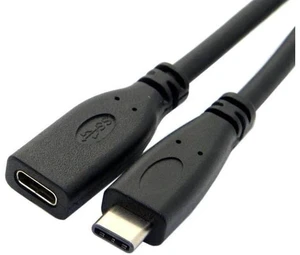 2M USB 3.1 Type-C Male to Female Extension Cable, High Speed Data & Charging Type-C Extender Cord for Laptop, Tablet & Smartphones 2M USB 3.1 Type-C Male to Female Extension Cable, High Speed Data & Charging Type-C Extender Cord for Laptop, Tablet & Smartphones