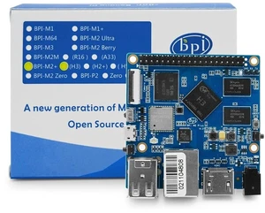 Banana pi M2 Plus (BPI-M2+) Singal Board Computer 1GB RAM 8GB EMMC with SDIO WiFi&BT 4.0 (AP6212) onboard Raspberry Pi Replacement Banana pi M2 Plus (BPI-M2+) Singal Board Computer 1GB RAM 8GB EMMC with SDIO WiFi&BT 4.0 (AP6212) onboard Raspberry Pi Replacement