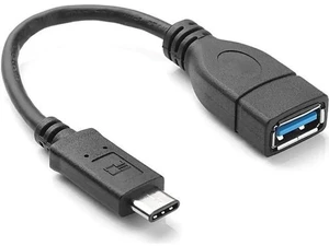 3.94 Inch Short USB-C Male to USB3.0 Female OTG Adapter Cable for Phone, Tablet & External HDD 3.94 Inch Short USB-C Male to USB3.0 Female OTG Adapter Cable for Phone, Tablet & External HDD