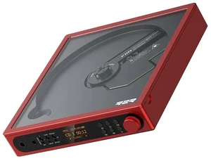 DM15 Portable Stereo CD Player with True 24Bit R2R DAC, 1150mW+1150mW High-Power Output, aptX Adaptive Bluetooth Transmitter, 24 Sound Presets, USB/CD HiFi Audio, HD Display (Red) DM15 Portable Stereo CD Player with True 24Bit R2R DAC, 1150mW+1150mW High-Power Output, aptX Adaptive Bluetooth Transmitter, 24 Sound Presets, USB/CD HiFi Audio, HD Display (Red)