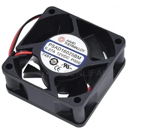 New for Converter PSAD16025BM DC12V 0.27A 60 * 60 * 25MM 2-Wire S9 Power Supply Cooling Fan New for Converter PSAD16025BM DC12V 0.27A 60 * 60 * 25MM 2-Wire S9 Power Supply Cooling Fan