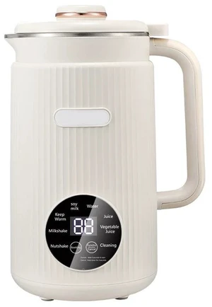 Mini Soy Milk Maker Machine 6-in-1 Automatic Nut Milk Blender, 304 Stainless Steel, Self-Cleaning, 12-Hour Preset, for Homemade Almond / Oat / Soy Milk and Plant-Based Beverages Mini Soy Milk Maker Machine 6-in-1 Automatic Nut Milk Blender, 304 Stainless Steel, Self-Cleaning, 12-Hour Preset, for Homemade Almond / Oat / Soy Milk and Plant-Based Beverages