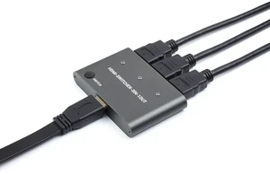 HDMI Switcher 3 in 1 Out 4K HD HDMI Switcher Splitter,Support 4K/2K@30Hz and 4K/2K (YCbCr420)@60Hz Resolution,HDMI 1.4b,DVI1.0,Compatible with Raspberry Pi, PC, Smartphone HDMI Switcher 3 in 1 Out 4K HD HDMI Switcher Splitter,Support 4K/2K@30Hz and 4K/2K (YCbCr420)@60Hz Resolution,HDMI 1.4b,DVI1.0,Compatible with Raspberry Pi, PC, Smartphone