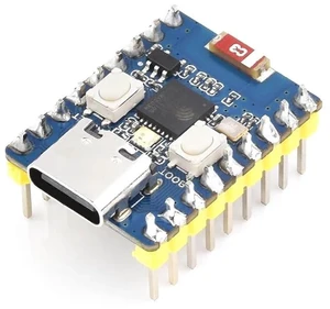 ESP32-C3 Mini Development Board with Pre-Soldered Header with 2.4GHz Wi-Fi,Bluetooth 5 Support,Based on ESP32-C3FN4 Single-core Processor,160MHz Running Frequency, USB Type-C Port ESP32-C3 Mini Development Board with Pre-Soldered Header with 2.4GHz Wi-Fi,Bluetooth 5 Support,Based on ESP32-C3FN4 Single-core Processor,160MHz Running Frequency, USB Type-C Port