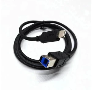 3.3FT USB-C to USB3.0 Type-B Cable for Hard Drive Enclosure, Webcam & Blu-ray Drive 3.3FT USB-C to USB3.0 Type-B Cable for Hard Drive Enclosure, Webcam & Blu-ray Drive