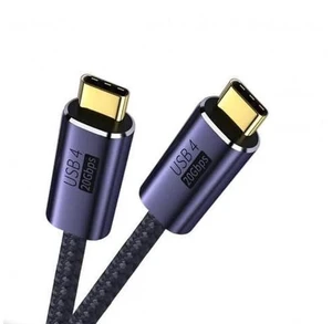 100CM USB4 Gen2 Type-C Male to Male Cable | 20Gbps Data & 100W(20V/5A) PD Fast Charging Cord for Laptop, Tablet & Smartphone 100CM USB4 Gen2 Type-C Male to Male Cable | 20Gbps Data & 100W(20V/5A) PD Fast Charging Cord for Laptop, Tablet & Smartphone