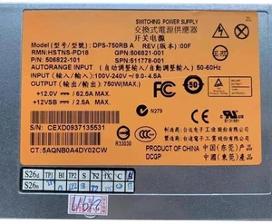 PSU for H P DL380 G6 G7 750W Server Power Supply DPS-750RB A 506822-101 506821-001 511778-001 PSU for H P DL380 G6 G7 750W Server Power Supply DPS-750RB A 506822-101 506821-001 511778-001