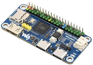 RP2350-PiZero Development Board Based On Raspberry Pi RP2350 Microcontroller,Onboard DVI Interface, TF Card Slot and PIO-USB Port,Compatible with Raspberry Pi 40PIN GPIO Header RP2350-PiZero Development Board Based On Raspberry Pi RP2350 Microcontroller,Onboard DVI Interface, TF Card Slot and PIO-USB Port,Compatible with Raspberry Pi 40PIN GPIO Header