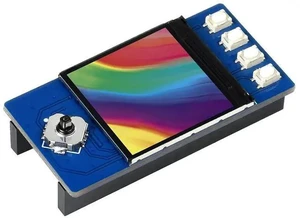 1.3 inch LCD Display for Raspberry Pi Pico, IPS Screen Display Module, 65K RGB Colors, 240x240 Pixels, Embedded ST7789 Driver Chip, Using SPI Bus, Compatible with Raspberry Pi Pico Header 1.3 inch LCD Display for Raspberry Pi Pico, IPS Screen Display Module, 65K RGB Colors, 240x240 Pixels, Embedded ST7789 Driver Chip, Using SPI Bus, Compatible with Raspberry Pi Pico Header