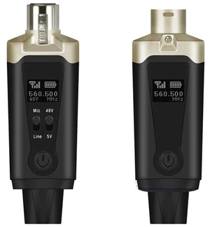 GAW-MA15 Wireless Mic Adapter Kit UHF Transmitter & Receiver for Dynamic/Condenser Mics, Universal Wireless Conversion System GAW-MA15 Wireless Mic Adapter Kit UHF Transmitter & Receiver for Dynamic/Condenser Mics, Universal Wireless Conversion System