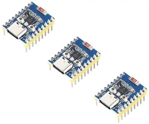 3 Pcs ESP32-H2 Mini Development Board with pre-soldered Header Based on ESP32-H2FH4S chip,RISC-V 32-bit Single-core Processor,Supports BLE/Zigbee/Thread Wireless Communication,4MB Flash 3 Pcs ESP32-H2 Mini Development Board with pre-soldered Header Based on ESP32-H2FH4S chip,RISC-V 32-bit Single-core Processor,Supports BLE/Zigbee/Thread Wireless Communication,4MB Flash