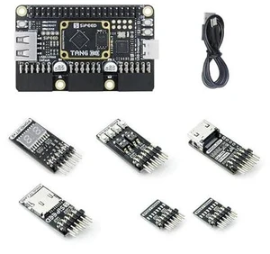 Sipeed Tang Primer 25K Dock FPGA Development Board MCU, RISCV, Modularisation, Gowin GW5A, PMOD SDRAM, 23K LUT4, MIPI 2.5Gbps (25K Pmod Paket) Sipeed Tang Primer 25K Dock FPGA Development Board MCU, RISCV, Modularisation, Gowin GW5A, PMOD SDRAM, 23K LUT4, MIPI 2.5Gbps (25K Pmod Paket)