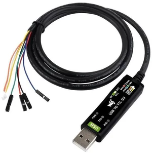 Industrial USB to TTL Serial Adapter Cable, USB to TTL (D) Converter Onboard FT232RNL Chip Suitable for Raspberry Pi 5 Serial Port Debugging,3.3V/5V Voltage Level Switching Industrial USB to TTL Serial Adapter Cable, USB to TTL (D) Converter Onboard FT232RNL Chip Suitable for Raspberry Pi 5 Serial Port Debugging,3.3V/5V Voltage Level Switching