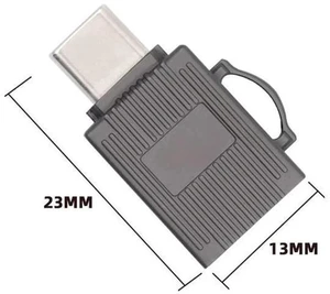 USB3.0 Type-C Card Reader Adapter | 5Gbps High Speed TF/Micro SD & SDXC Memory Card Reader for Laptops, Tablets & Smartphones USB3.0 Type-C Card Reader Adapter | 5Gbps High Speed TF/Micro SD & SDXC Memory Card Reader for Laptops, Tablets & Smartphones