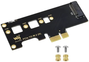 NVMe Adapter M.2 SSD PCIe Adapter to PCI-e x4/x8/x16 Adapter Card Support M.2 (M Key) NVMe SSD 2230 2242 2260 2280 Compatible with Raspberry Pi Compute Module 4 NVMe Adapter M.2 SSD PCIe Adapter to PCI-e x4/x8/x16 Adapter Card Support M.2 (M Key) NVMe SSD 2230 2242 2260 2280 Compatible with Raspberry Pi Compute Module 4