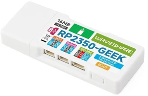 RP2350-GEEK Development Board Based on RP2350 Microcontroller Onboard 1.14inch 65K Color LCD,USB Type-A Interface,Compatible with Multiple Debugging Methods RP2350-GEEK Development Board Based on RP2350 Microcontroller Onboard 1.14inch 65K Color LCD,USB Type-A Interface,Compatible with Multiple Debugging Methods