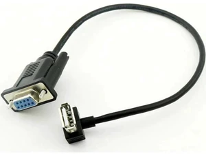 8 Inch (25cm) USB 2.0 A Female to DB9 Female RS232 Serial Adapter Cable, 1 Piece 8 Inch (25cm) USB 2.0 A Female to DB9 Female RS232 Serial Adapter Cable, 1 Piece