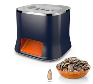 Automatic Electric Nut Sheller Cracker, High Efficiency Safety Guard Easy Cleaning Premium ABS Stainless Steel, Portable Rechargeable with USB Cable Brush Instruction Manual Blue Automatic Electric Nut Sheller Cracker, High Efficiency Safety Guard Easy Cleaning Premium ABS Stainless Steel, Portable Rechargeable with USB Cable Brush Instruction Manual Blue