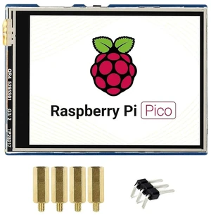for Raspberry Pi Pico LCD 2.8inch Touch Display Module 320×240 Resolution 262K Colors Display IPS Screen,Resistive Touch Controller XPT2046, ST7789 Driver, Using SPI Bus for Raspberry Pi Pico LCD 2.8inch Touch Display Module 320×240 Resolution 262K Colors Display IPS Screen,Resistive Touch Controller XPT2046, ST7789 Driver, Using SPI Bus