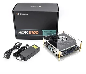RDK S100 Development Board Robot Kit, ROS, 6xARM Cortex-A78AE CPU, AI Development, Sweet Potato Robot, Up to 80 Tops of Computing Power (Standard Kit) RDK S100 Development Board Robot Kit, ROS, 6xARM Cortex-A78AE CPU, AI Development, Sweet Potato Robot, Up to 80 Tops of Computing Power (Standard Kit)