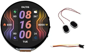 ESP32-S3 1.85inch Round Display Development Board 360×360 Resolution 262K Color LCD, 32-bit LX7 Dual-core Processor,Supports WiFi & Bluetooth ESP32-S3 1.85inch Round Display Development Board 360×360 Resolution 262K Color LCD, 32-bit LX7 Dual-core Processor,Supports WiFi & Bluetooth