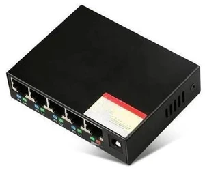 5 Ports POE 10/100 Mbps ligent Switch RJ45 Networking Switch Wireless AP Power Supply DC 48V Monitoring Camera 5 Ports POE 10/100 Mbps ligent Switch RJ45 Networking Switch Wireless AP Power Supply DC 48V Monitoring Camera