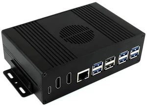Multi-functional All-in-one Mini-Computer Kit Designed for Raspberry Pi 5,Aluminum Alloy Case+Pi5 HDMI and Type-C adapter+PCIe to 4-ch USB 3.2 Gen1 adapter Multi-functional All-in-one Mini-Computer Kit Designed for Raspberry Pi 5,Aluminum Alloy Case+Pi5 HDMI and Type-C adapter+PCIe to 4-ch USB 3.2 Gen1 adapter
