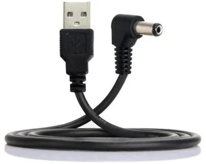 120CM Right-Angled USB2.0 A Male to 5.5×1.5mm DC Barrel Power Cable, 90 Degree 5V Charging Cord 120CM Right-Angled USB2.0 A Male to 5.5×1.5mm DC Barrel Power Cable, 90 Degree 5V Charging Cord