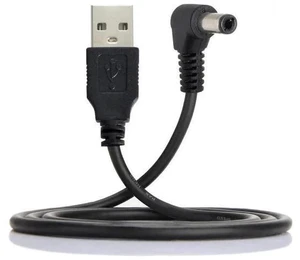 100cm Right Angle USB2.0 A Male to 5.5×2.5mm DC Barrel Power Cable | 90° 5V Charging Cord 100cm Right Angle USB2.0 A Male to 5.5×2.5mm DC Barrel Power Cable | 90° 5V Charging Cord