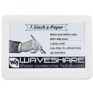 7.5inch Passive NFC-Powered e-Paper Display V2 Black/White e-Ink Screen, Wireless Powering and Data Transfer No Battery Required, Refresh by Smartphone with NFC Function or NFC Reader 7.5inch Passive NFC-Powered e-Paper Display V2 Black/White e-Ink Screen, Wireless Powering and Data Transfer No Battery Required, Refresh by Smartphone with NFC Function or NFC Reader