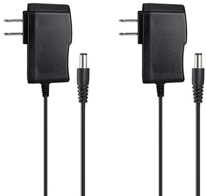 5V 1A Power Adapter AC120V 100-240V to DC 5V 1000mA 5W Power Supply Black Cable Length 4.9 ft (Pack of 2) 5V 1A Power Adapter AC120V 100-240V to DC 5V 1000mA 5W Power Supply Black Cable Length 4.9 ft (Pack of 2)