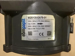 Siemens spindle motor cooling fan W2S135-EA79-01 original German imported fan Siemens spindle motor cooling fan W2S135-EA79-01 original German imported fan