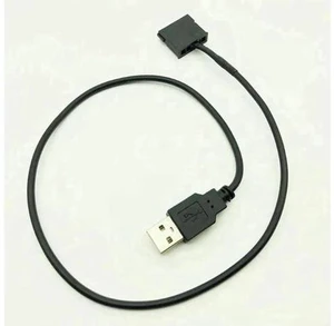 50cm 22AWG USB 5V Male to 15Pin SATA Female Power Cable Adapter, Black SATA Power Supply Cord for 2.5 Inch Laptop SATA HDD & SSD 50cm 22AWG USB 5V Male to 15Pin SATA Female Power Cable Adapter, Black SATA Power Supply Cord for 2.5 Inch Laptop SATA HDD & SSD