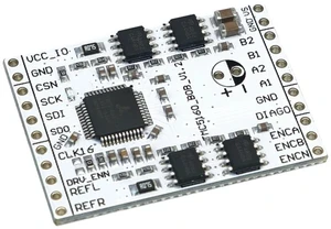 Integrated Stepper Motor Driver Module with Incremental Encoder Input and Left/Right Limit Switch Input Support SPI and UART Communication Integrated Stepper Motor Driver Module with Incremental Encoder Input and Left/Right Limit Switch Input Support SPI and UART Communication