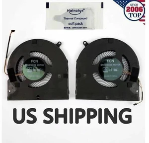 Gpu and Cpu cooling fan for Blade 15 Advanced RZ09-0238 RZ09-0288 0301 Gpu and Cpu cooling fan for Blade 15 Advanced RZ09-0238 RZ09-0288 0301